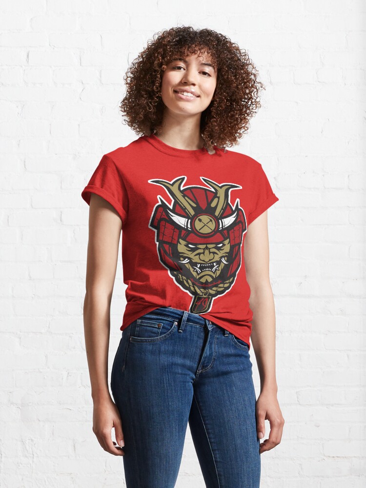 Alternate view of San Francisco Samurai Football Classic T-Shirt