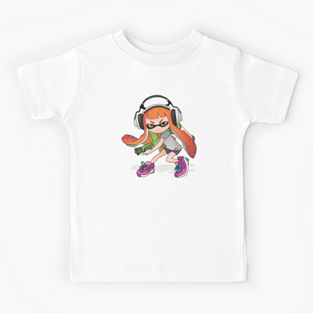 Splatoon Squid kid Nintendo Print Kids T-Shirt