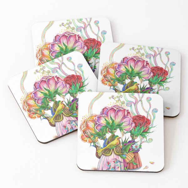 Item preview, Rose family  designed and sold by art-pomegranate.