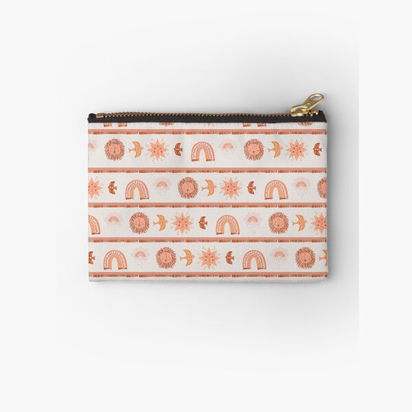Item preview, Bohemian Aesthetic Lion, Rainbow, Sun Light Beige Background designed and sold by DesignLabMedia.