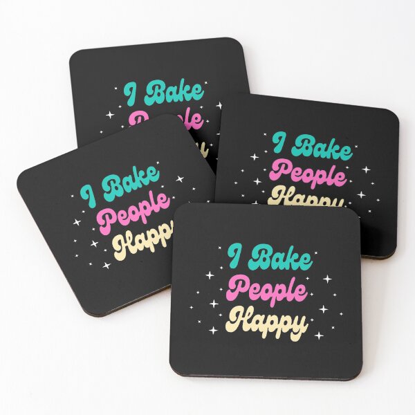 Item preview, I Bake People Happy - Funny Baker Gift For Baker Love designed and sold by ZETTIF ⭐⭐⭐⭐⭐.
