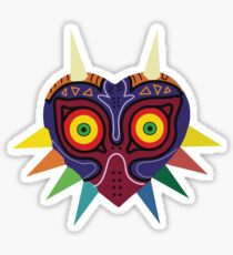 Majoras Mask Vector Print Zelda Sticker