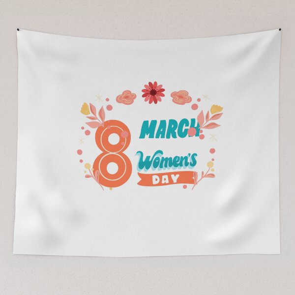 Item preview, Happy women's day international celebration 8 March t-shirt designed and sold by CHAYBOBS.