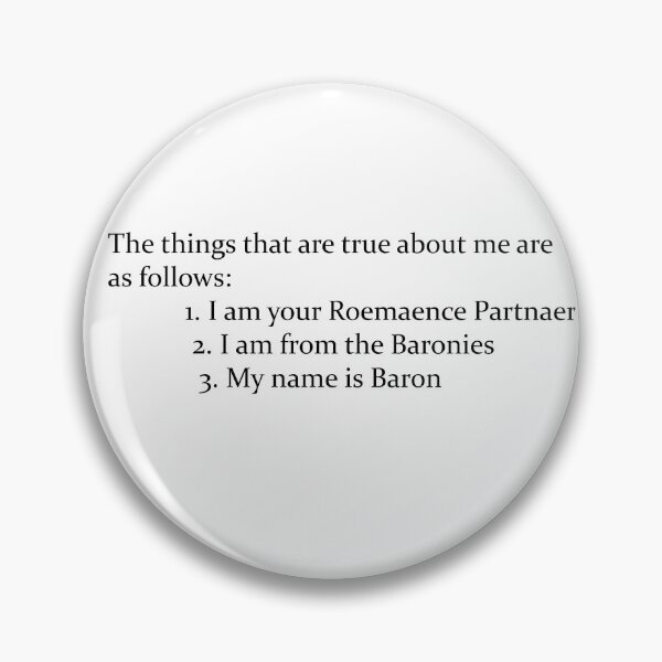 Item preview, Baron from the Baronies Quote designed and sold by bonessoup.