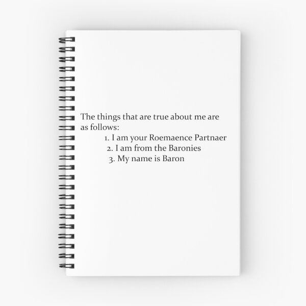 Item preview, Baron from the Baronies Quote designed and sold by bonessoup.