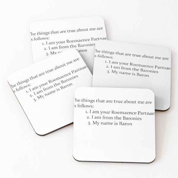 Item preview, Baron from the Baronies Quote designed and sold by bonessoup.