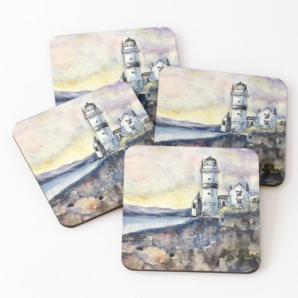 Item preview, Cloch Lighthouse, Scotland designed and sold by BrendaArtist.