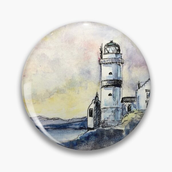 Item preview, Cloch Lighthouse, Scotland designed and sold by BrendaArtist.