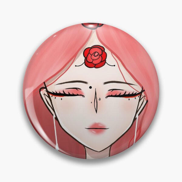 Item preview, The Red Flower Goddess designed and sold by ExppresioDraws.