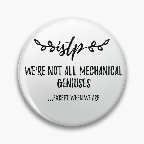 Item preview, ISTP stereotype designed and sold by thediabeticnerd.