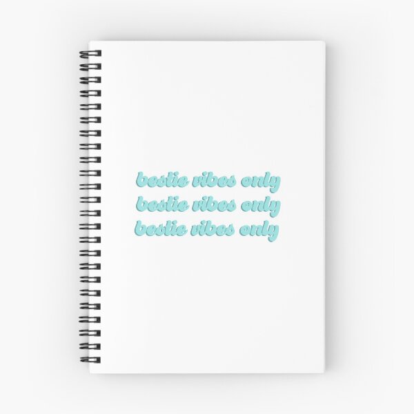 Item preview, bestie vibes only blue designed and sold by ByKenzieLee.