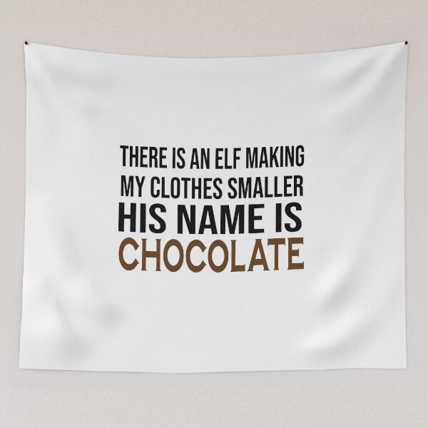 Item preview, Elf Chocolate shirt designed and sold by Fathom204.