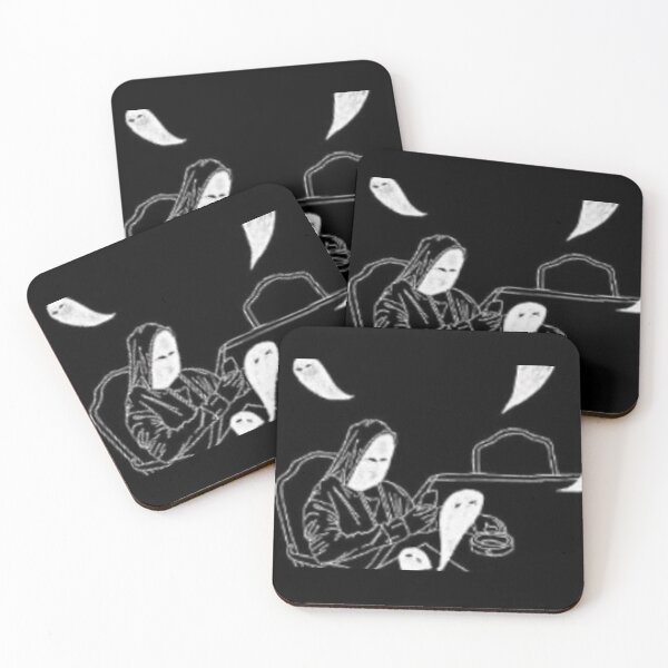 Item preview, Phantoms flying around the room (Black) designed and sold by Artwoods.