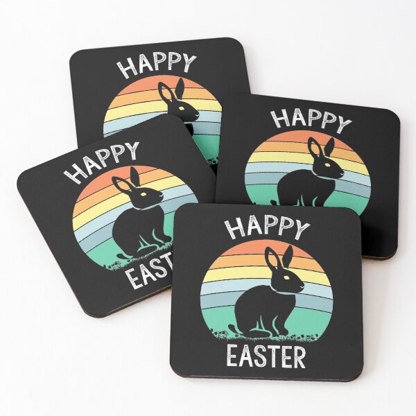 Item preview, Easter Bunny Egg Retro Sunset designed and sold by liftdesign.