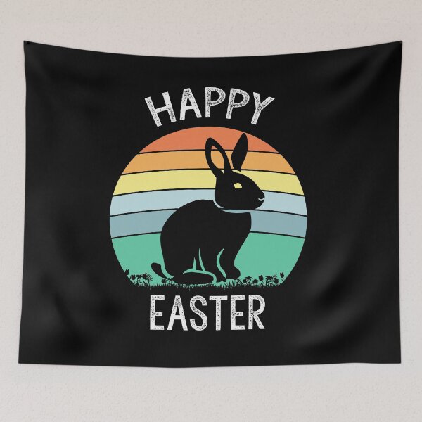 Item preview, Easter Bunny Egg Retro Sunset designed and sold by liftdesign.