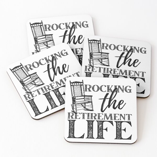 Item preview, Rocking The Retirement Life Palm Chair Design designed and sold by SweetAndSpice.