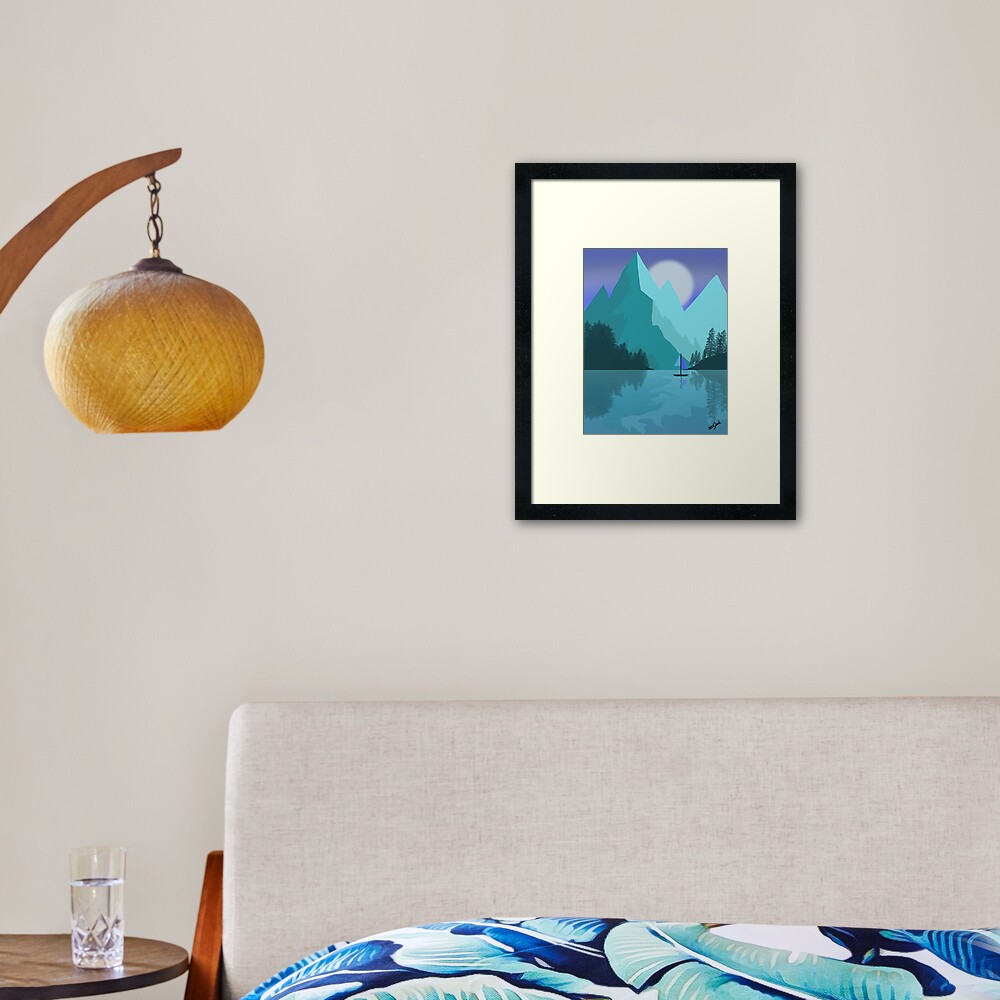 Item preview, Framed Art Print designed and sold by obxjack.