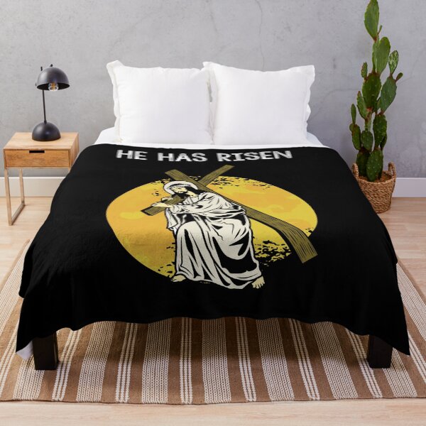 Item preview, He Has Risen - Christian Easter - Easter Jesus designed and sold by liftdesign.