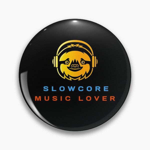 Item preview, Slowcore Music Lover Sloth designed and sold by artfulnotebook.