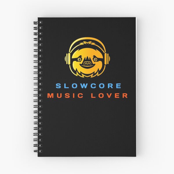 Item preview, Slowcore Music Lover Sloth designed and sold by artfulnotebook.