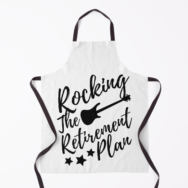 Item preview, Rocking The Retirement Life Electric Guitar Black Design designed and sold by SweetAndSpice.