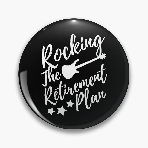 Item preview, Rocking The Retirement Life Electric Guitar White Design designed and sold by SweetAndSpice.