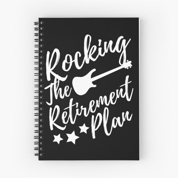 Item preview, Rocking The Retirement Life Electric Guitar White Design designed and sold by SweetAndSpice.