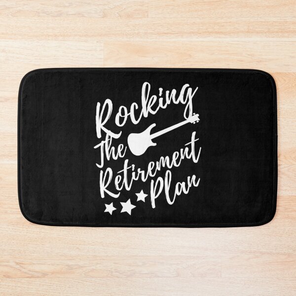 Item preview, Rocking The Retirement Life Electric Guitar White Design designed and sold by SweetAndSpice.