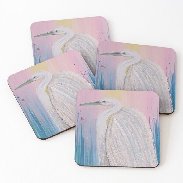 Item preview, Heavenly white egret designed and sold by vickyhall.