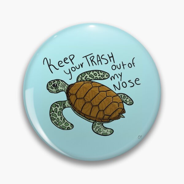 Item preview, Keep Your Trash Out Of My Nose! designed and sold by HonoraryLioness.