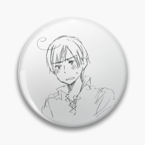 Item preview, hetalia romano confused face designed and sold by Miles (monkey mode).