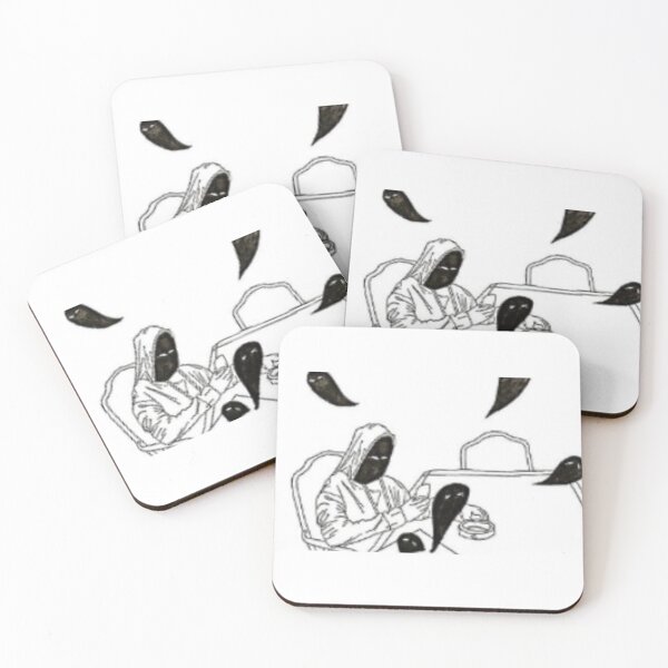 Item preview, Phantoms flying around the room (White) designed and sold by Artwoods.