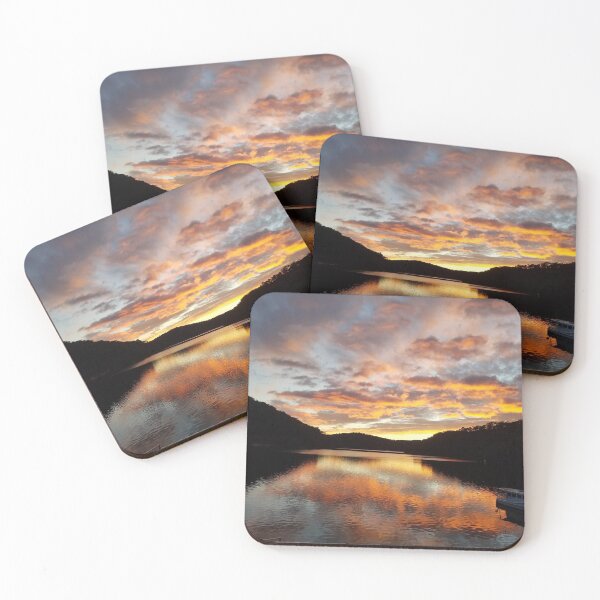 Item preview, Stunning Sunrise On The Hawkesbury River Sydney Australia designed and sold by MottoDigging.