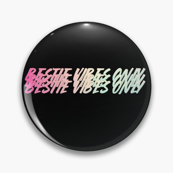 Item preview, Triple Bestie Vibes Only Sticker designed and sold by antonberson.