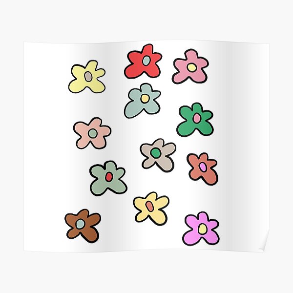 "Golf le Fleur Flower Pack" Poster by ethelabel Redbubble