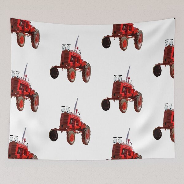 Item preview, Happy 8th Birthday Tractor design designed and sold by SEADOGPRINTS.