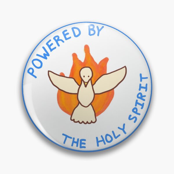 Item preview, Powered by the Holy Spirit designed and sold by salmonsoul.