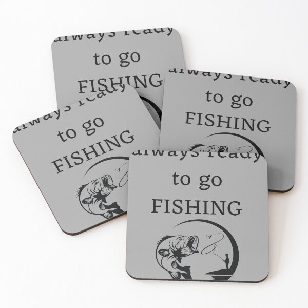 Item preview, Always Ready to go Fishing design  designed and sold by Wingo-Designs.