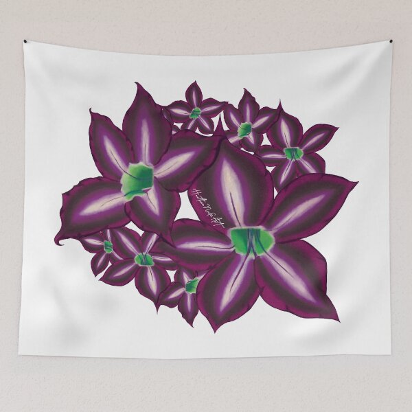 Item preview, Purple Desert Roses designed and sold by HeatherNafeArt.