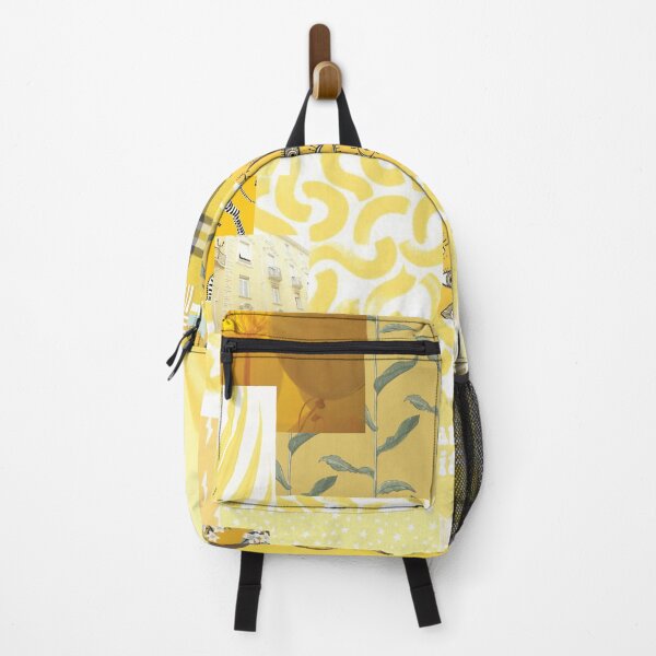 Item preview, yellow collage designed and sold by Hungry Hungry Buffalo.