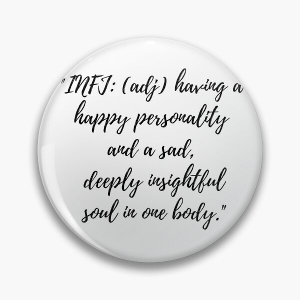 Item preview, INFJ Definition Happy Insightful Soul designed and sold by secretadvantage.