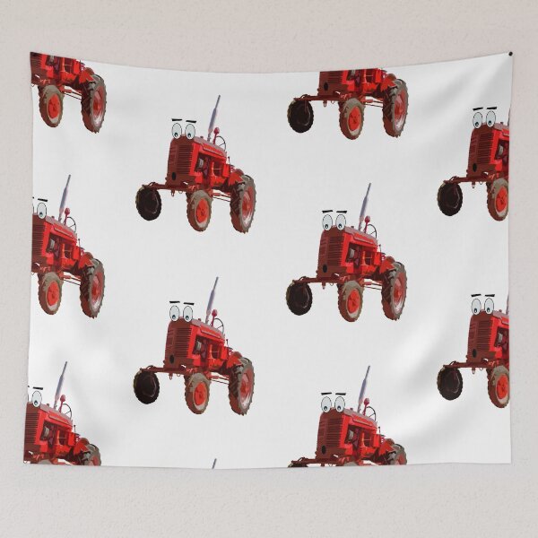 Item preview, Happy 7th Birthday Tractor design designed and sold by SEADOGPRINTS.