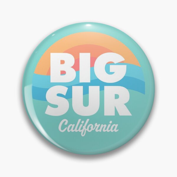 Item preview, Big Sur Retro Badge designed and sold by modeoftravel.