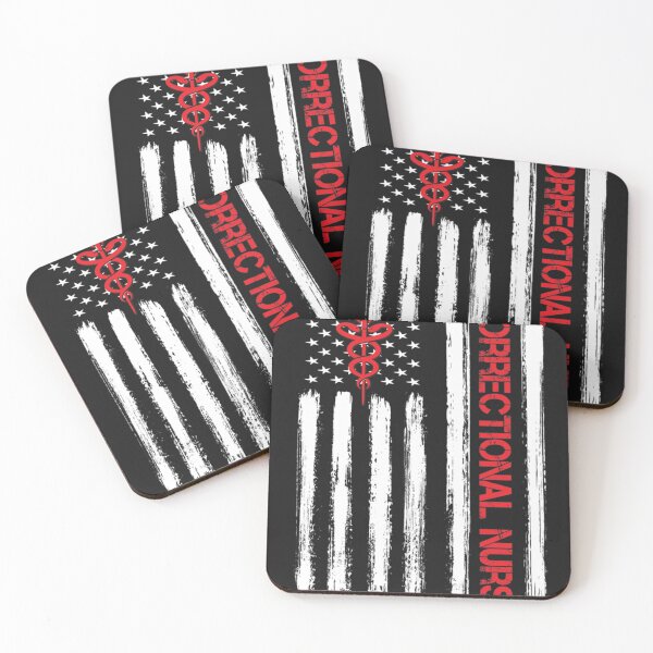 Item preview, Correctional Nurse Nursing Patriotic US American Flag Gift designed and sold by turiiamon.