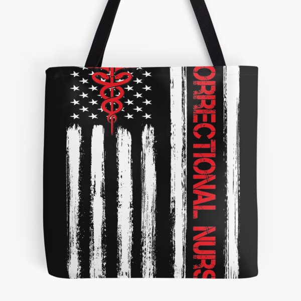 Item preview, Correctional Nurse Nursing Patriotic US American Flag Gift designed and sold by turiiamon.