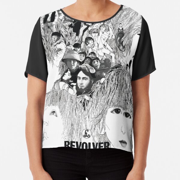 Revolver Album Cover Chiffon Top