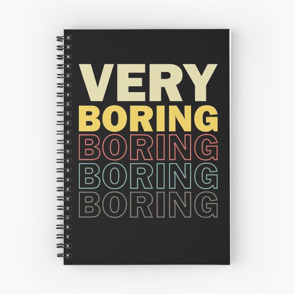 Item preview, Very Boring Retro Boredom designed and sold by TKsTees.