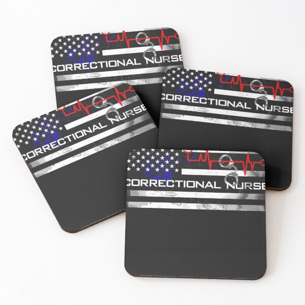Item preview, Correctional Nurse US American Flag Gifts designed and sold by turiiamon.