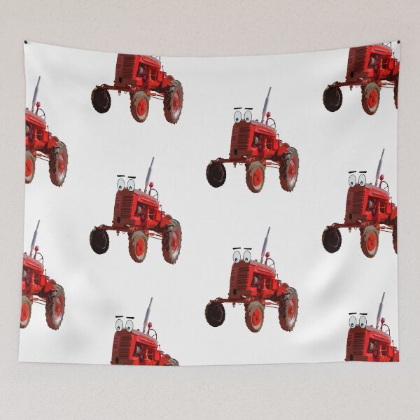 Item preview, Happy 6th Birthday Tractor design designed and sold by SEADOGPRINTS.