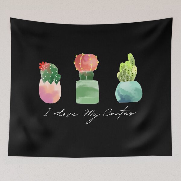 Item preview, I Love My Cactus designed and sold by springbloomb.